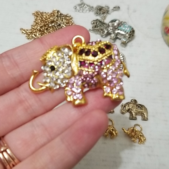🎁 10 piece Elephant jewelry collection - Picture 4 of 5